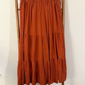 SHEIN Terracotta Wide Leg Pants